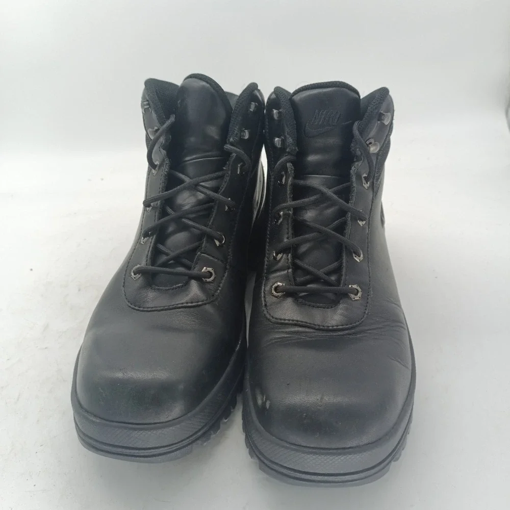 Nike ACG Manoa Leather Boots Black 333667-001 Mens Size 10 s13